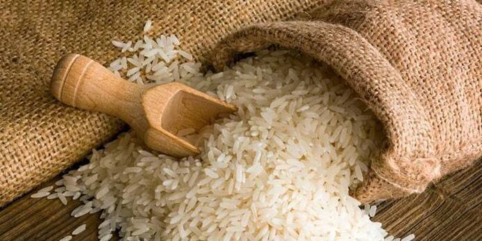 ryžių kruopos svorio metimui